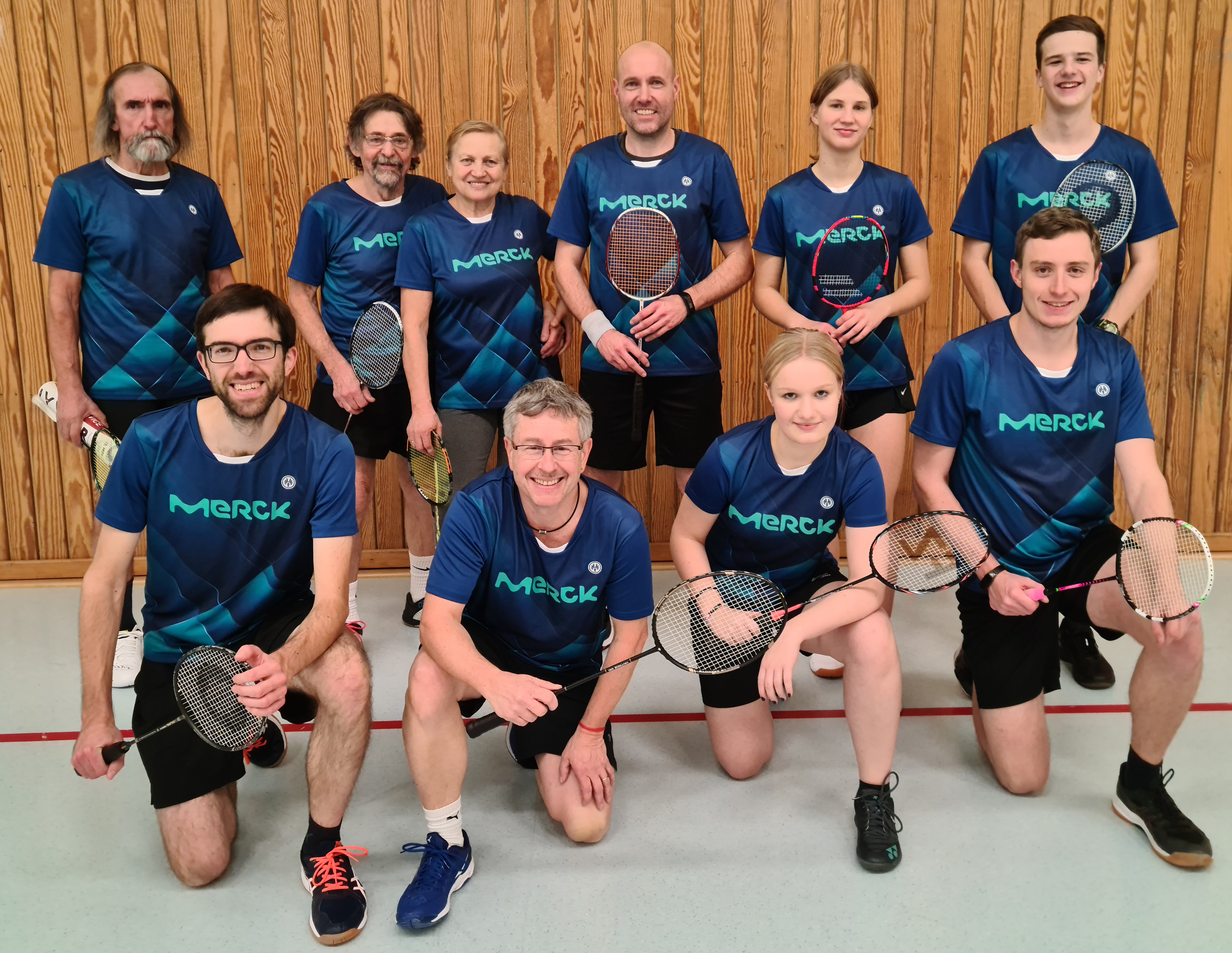 Badminton Spielbetrieb